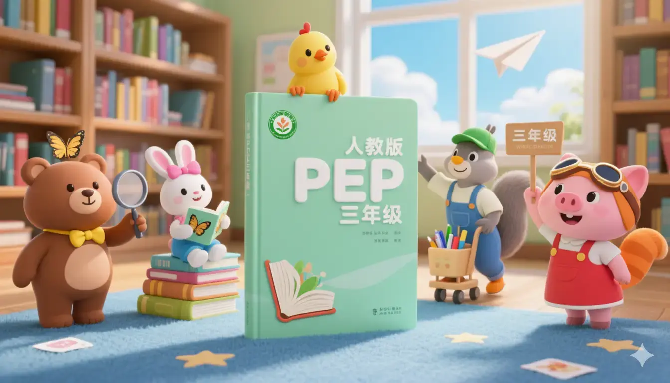 人教版PEP三年级上册(单词)