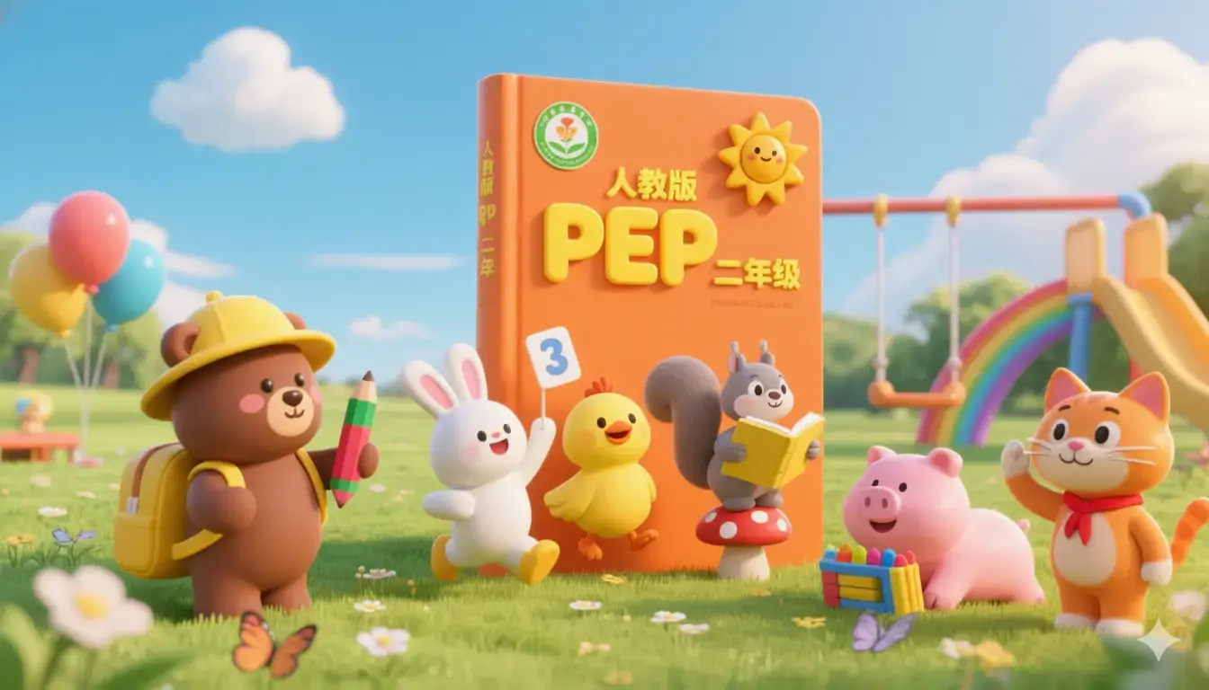人教版PEP二年级下册(单词)